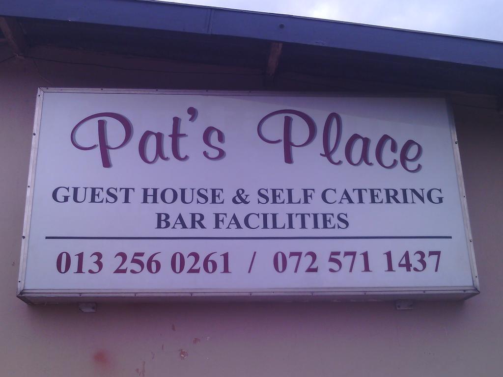 Pat'S Place Machadodorp Экстерьер фото